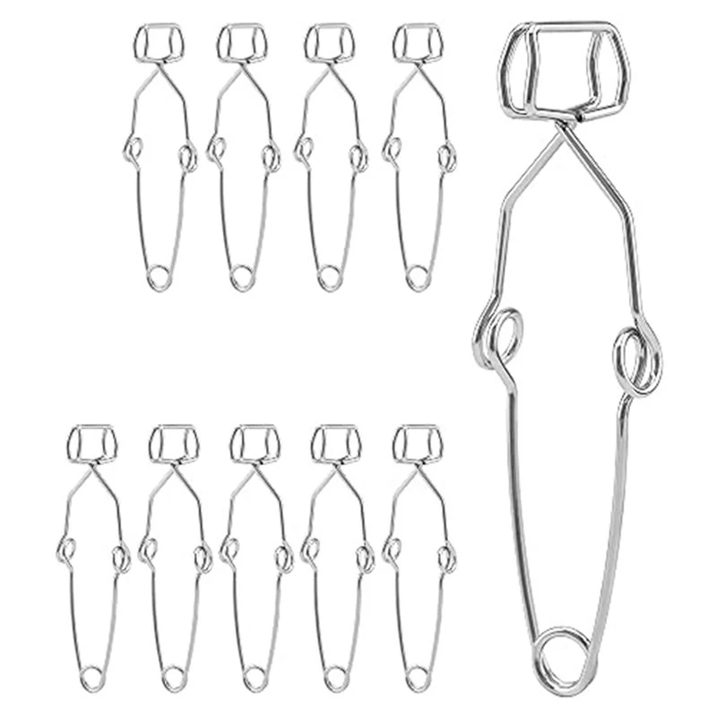 Delicate texture-Heating Glass Tube Holder Tongs-10 Pack Test Tube Clamps 5.5