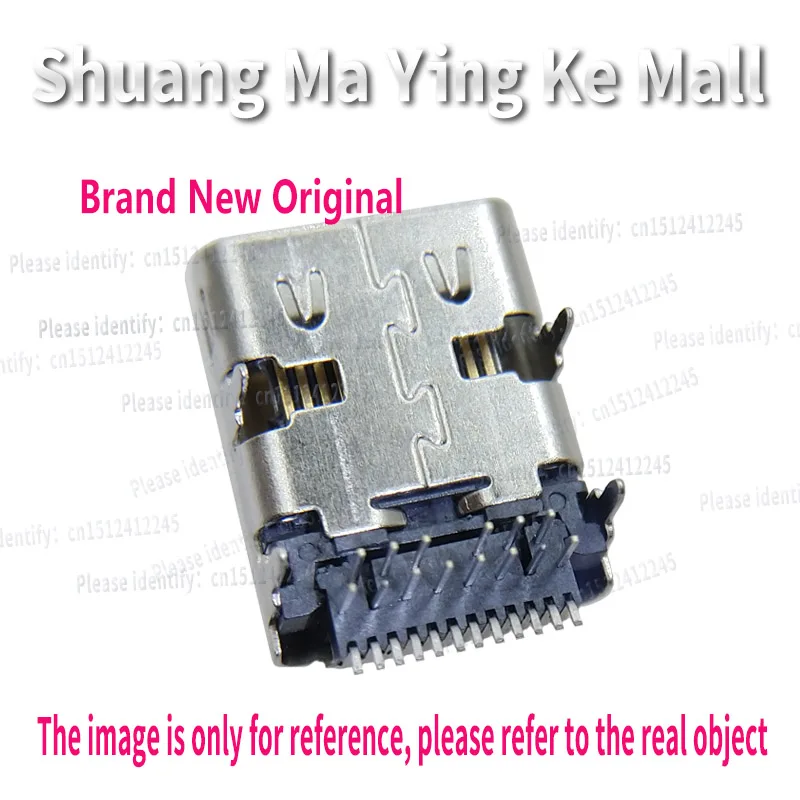 Imagem -02 - Conector Horizontal do Receptáculo tipo c Smt12p Dip14p p = 0.5 mm Pés Fixos 632 723 300 011 632723300011 Usb3.1