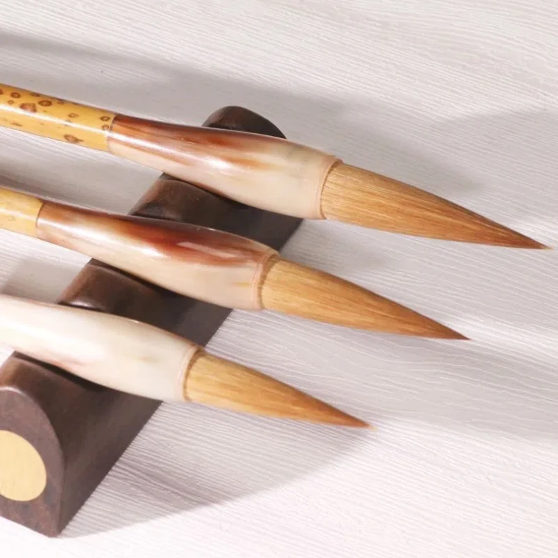 Weasel Hair Brushes Pen Regular Script Running Script Official Script Special Calligraphy High-grade Gift Brushes Set Art Supply