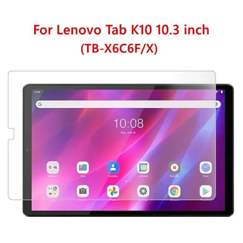 

Защитная пленка для экрана планшета Lenovo Tab K10 10,3 дюйма, 1 шт., защитная пленка из закаленного стекла TB-X6C6F X6C6X, твердость 9H, без пузырьков воздуха