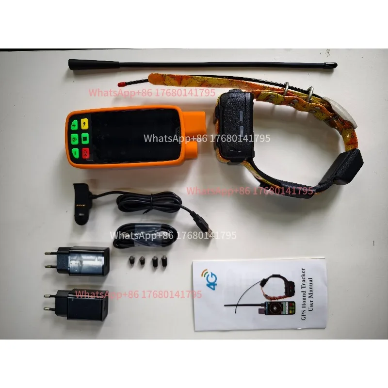ESEEK Smart Dog GPS Pet Tracker with Dog Collar & Dog Leash for Pet Position Monitoring