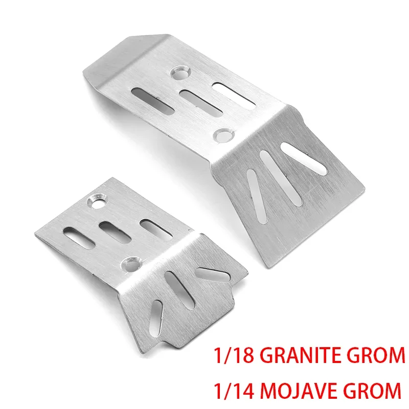 Metal Chassis Armor Protection Upgrade Parts for Arrma RC 1/18 GRANITE GROM 1/14 Mojave Grom Car