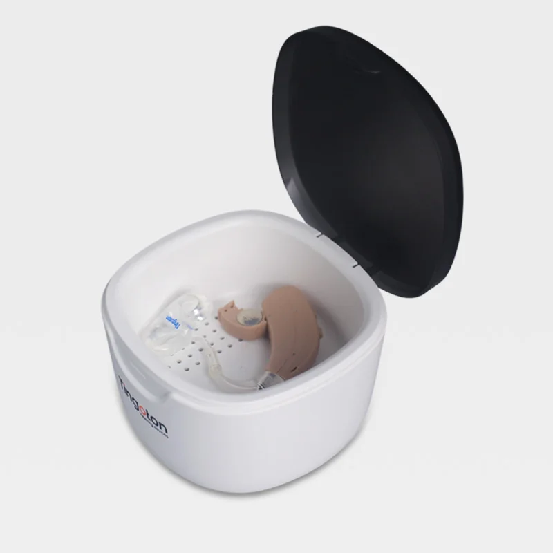 Professional Hearing Aid Dehumidifying Dry Box Sealed Maintenance Care Jar Moisture Proof Storage Case for Hearing Aid Amplifier - view 6