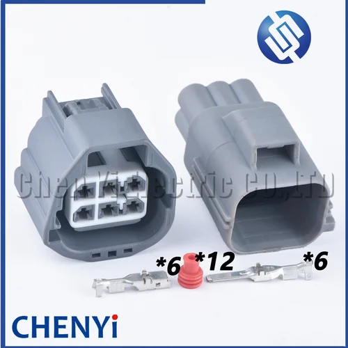 Conector impermeable automotriz macho hembra de 6 pines, enchufe de bomba de acelerador 7283-5926-10 7283-5577-10 7282-5577-10 para ford Nissan