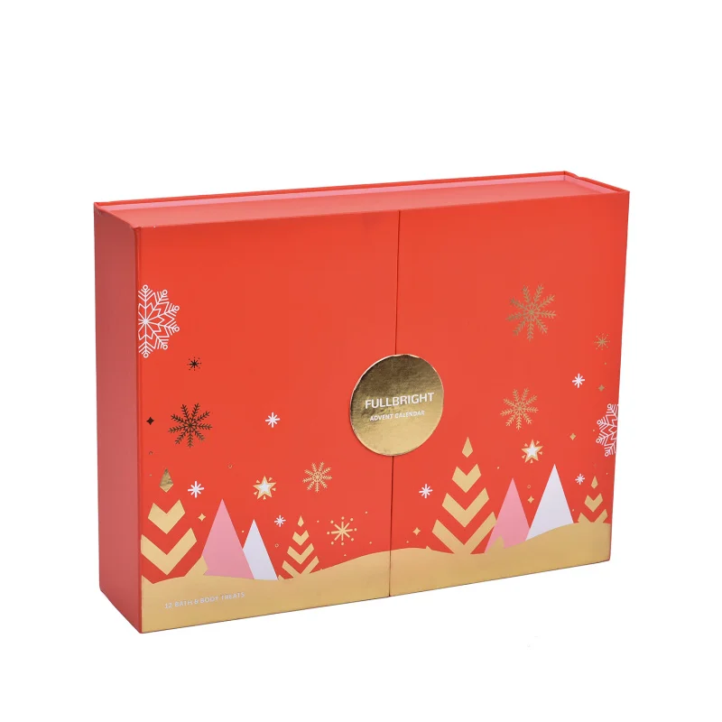custom.High Quality Printing Hard Paper Packaging Advent Countdown Blind Mysterious Box Handmade Customized Calendar B