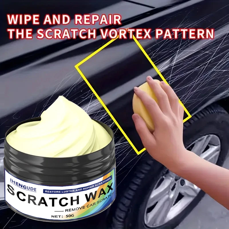 Car Scratch Repair Nano Polishing Paste, Suitable for Various Car Paint Colors, Multi-Functional Scratch Removal Paste