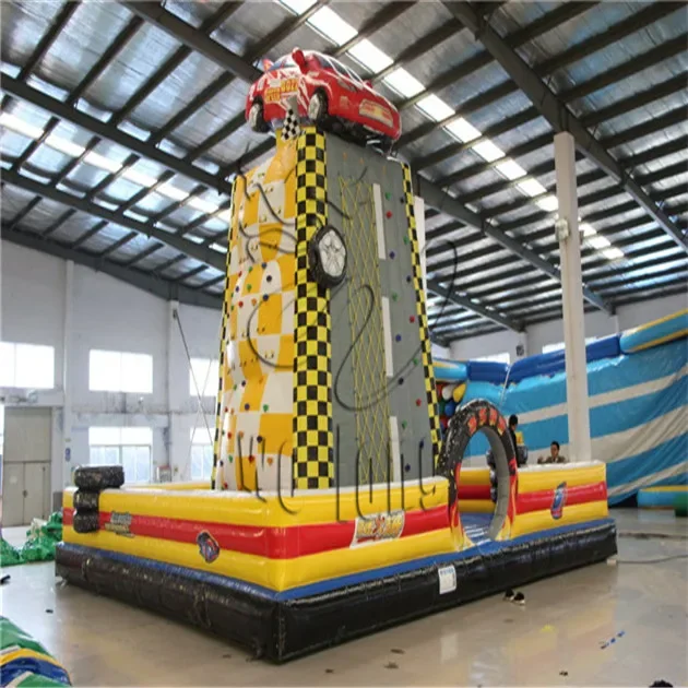 mobile rock climbing wall inflatable rock climbing wall for sale