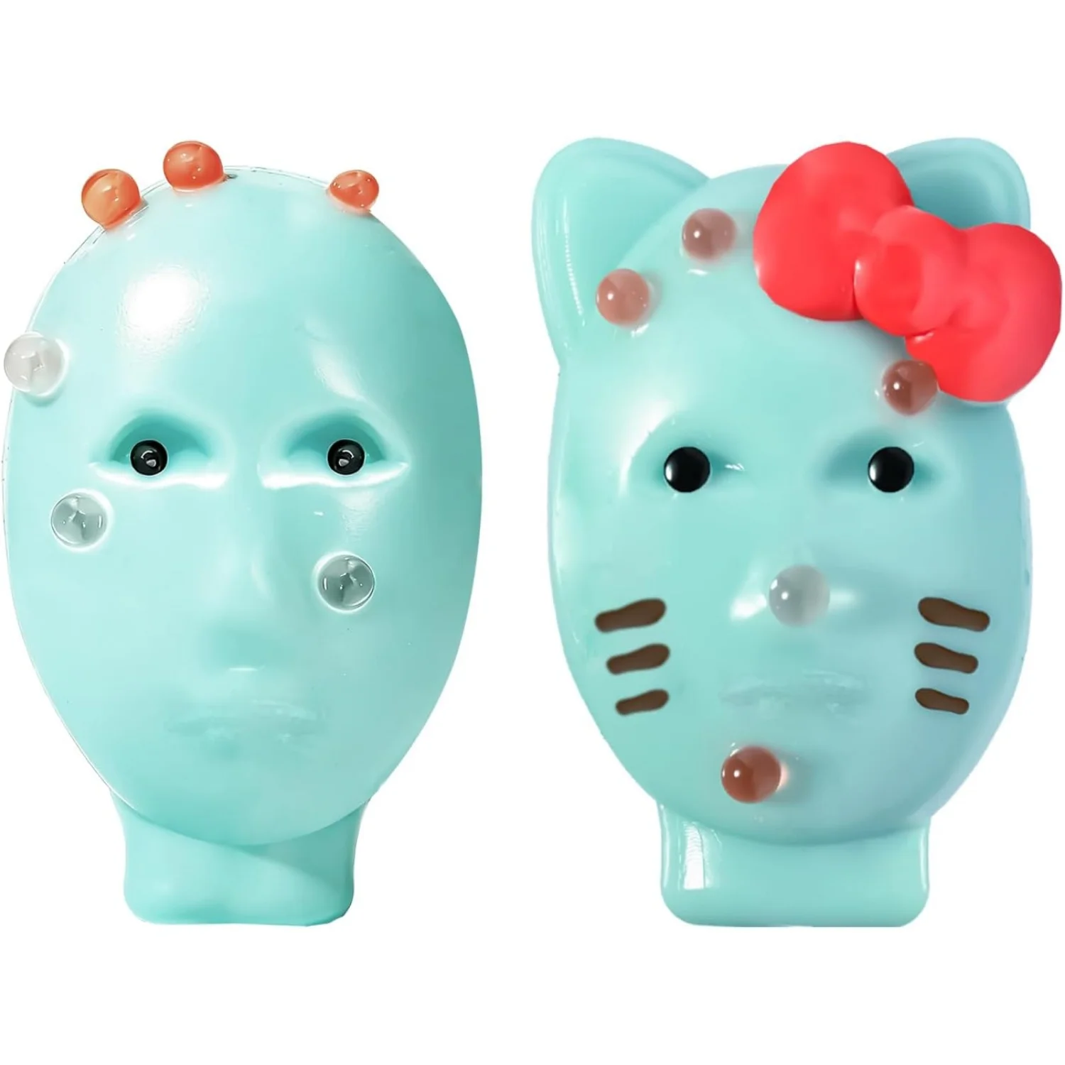 Pimple Popping Fidget Toy,Pimple Popper Squishy Face with Filler Tools Novelty StressRelief Toy Reusable Self-Filling for Adults