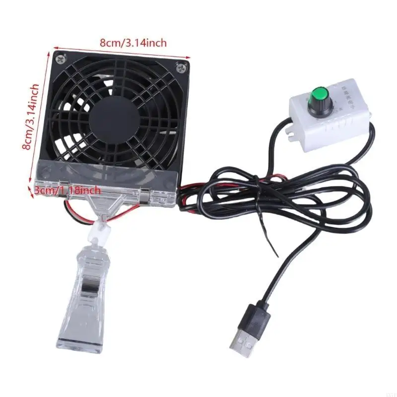 

4X7E Aquarium Fish Cooling Fan System Chiller Reduce Water Temperature Control