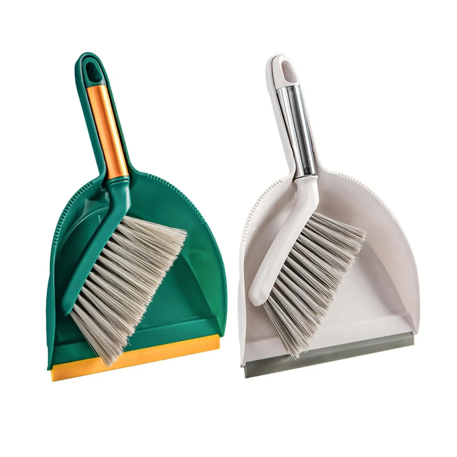 Mini Dustpan and Brush Set Hand Brush Dust Pan Table Cleaning Brush Sweep Broom for Home Computer Keyboard Desktop Table image 2