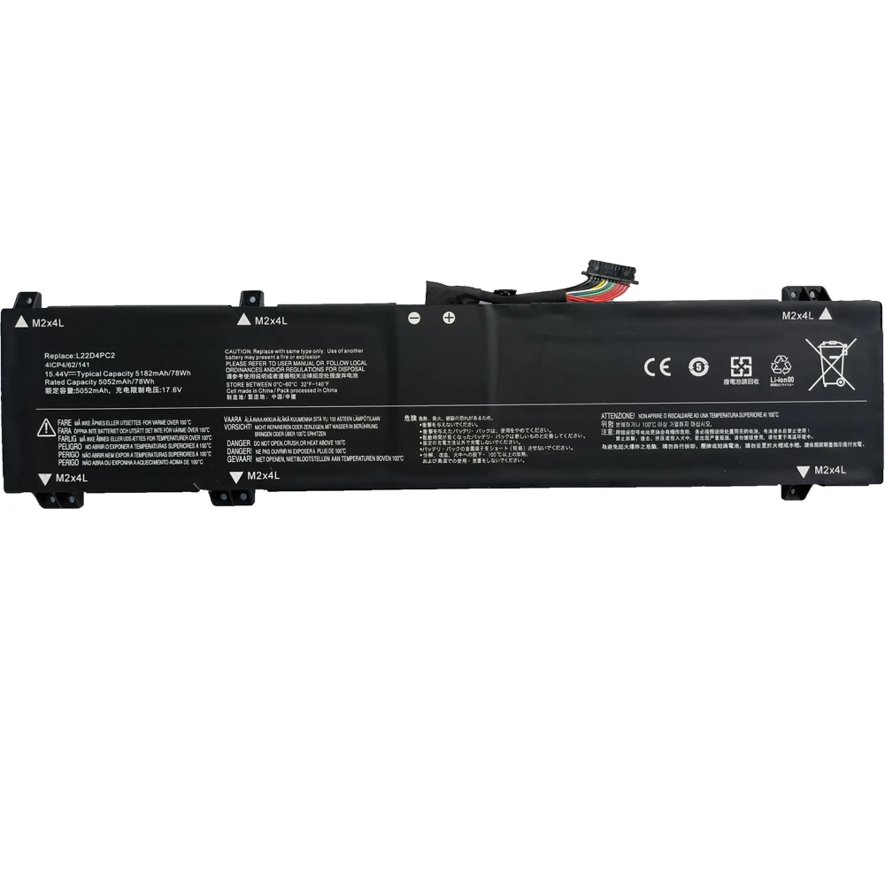 L22D4PC2 L22C4PC2 L22B4PC2 L22M4PC2 15.44V 78Wh 5182mAh Laptop Battery For Lenovo LOQ 16APH8 16IRH8 Legion Slim 5 16APH8
