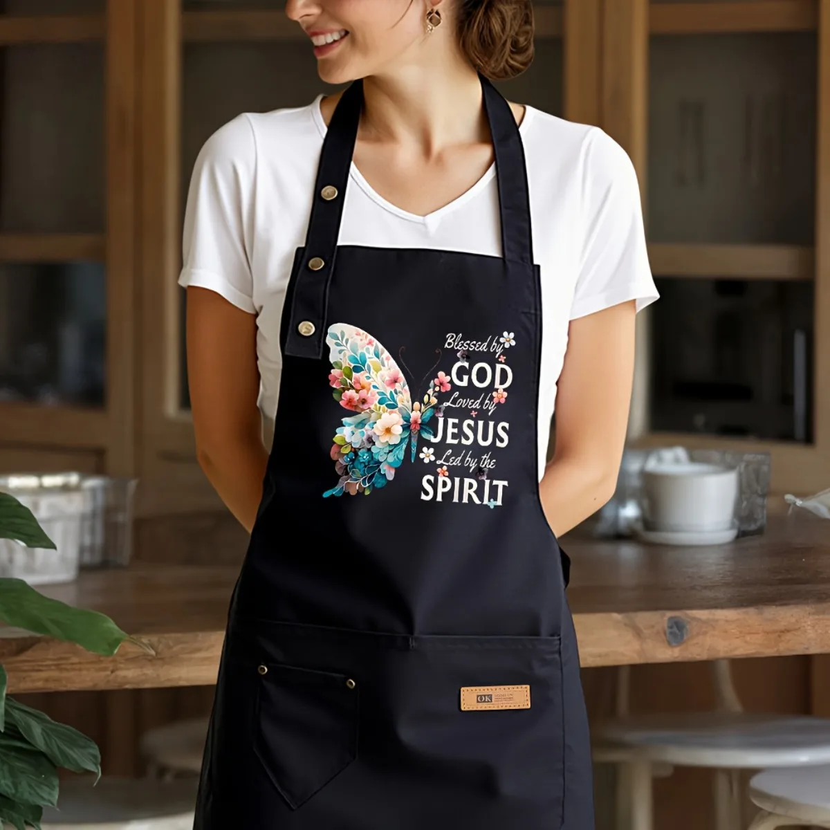 

Забавный регулируемый фартук для приготовления пищи, практичный карман, подходит для кухни-барбекю, инновационный фартук, функциональная кухонная одежда