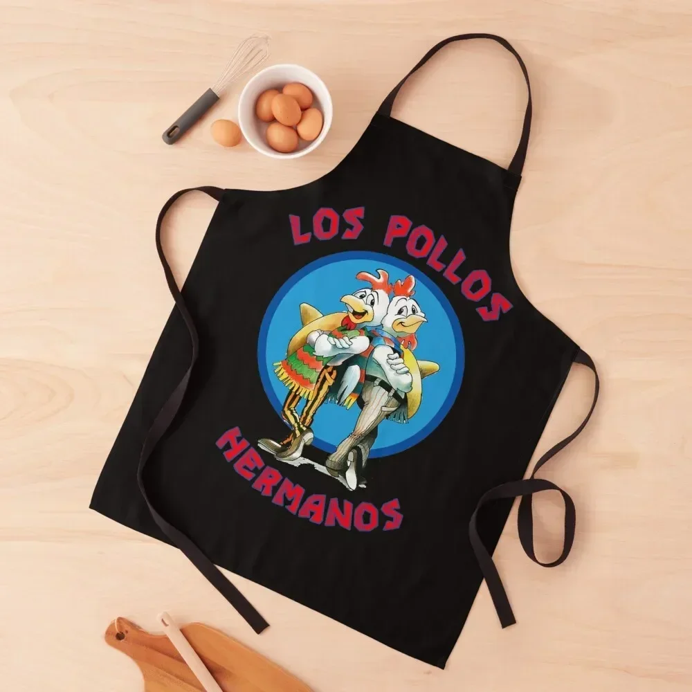 

Los Pollos Hermanos (8) Apron bib with personal logo Dress Restaurant Kitchen Equipment Apron