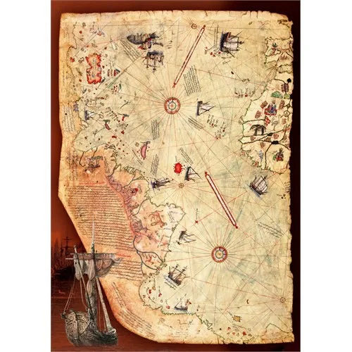 Puzz Puzzle Piri Reis Map (1000 Piece)