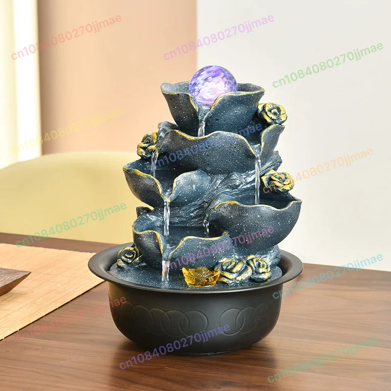 

Крытый фонтан для декора домашнего офиса, настольный фонтанный насос