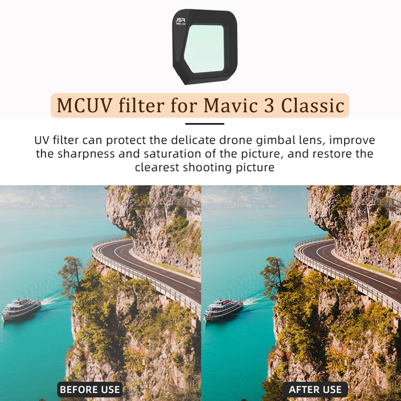 ل DJI Mavic 3 الكلاسيكية الطائرة بدون طيار Gimbal عدسة تصفية UV/ND 8/16/32/64/256/1000 باهتة تصفية NDPL/CPL/ليلة/نجمة مرشحات الملحقات