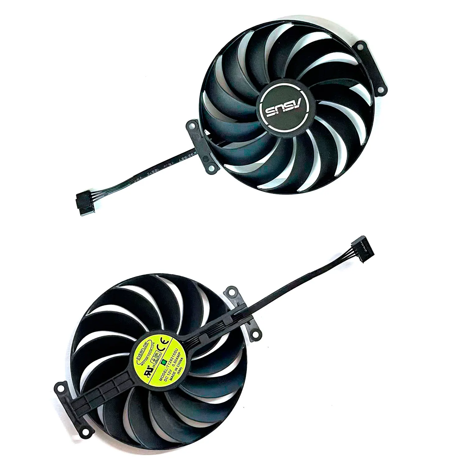 95MM márka Új 6PIN T129215SU CF1010U12D számára ASUS GTX 1650 RTX 3050 3060 Főnix GPU Elhidegedés