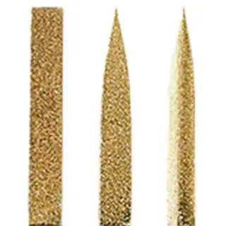 10pcs Emery Files Needle File Set With Non-Slip Handles For Jewelry Stone Metal Wood Polishing Grinding Carving Hand Tools