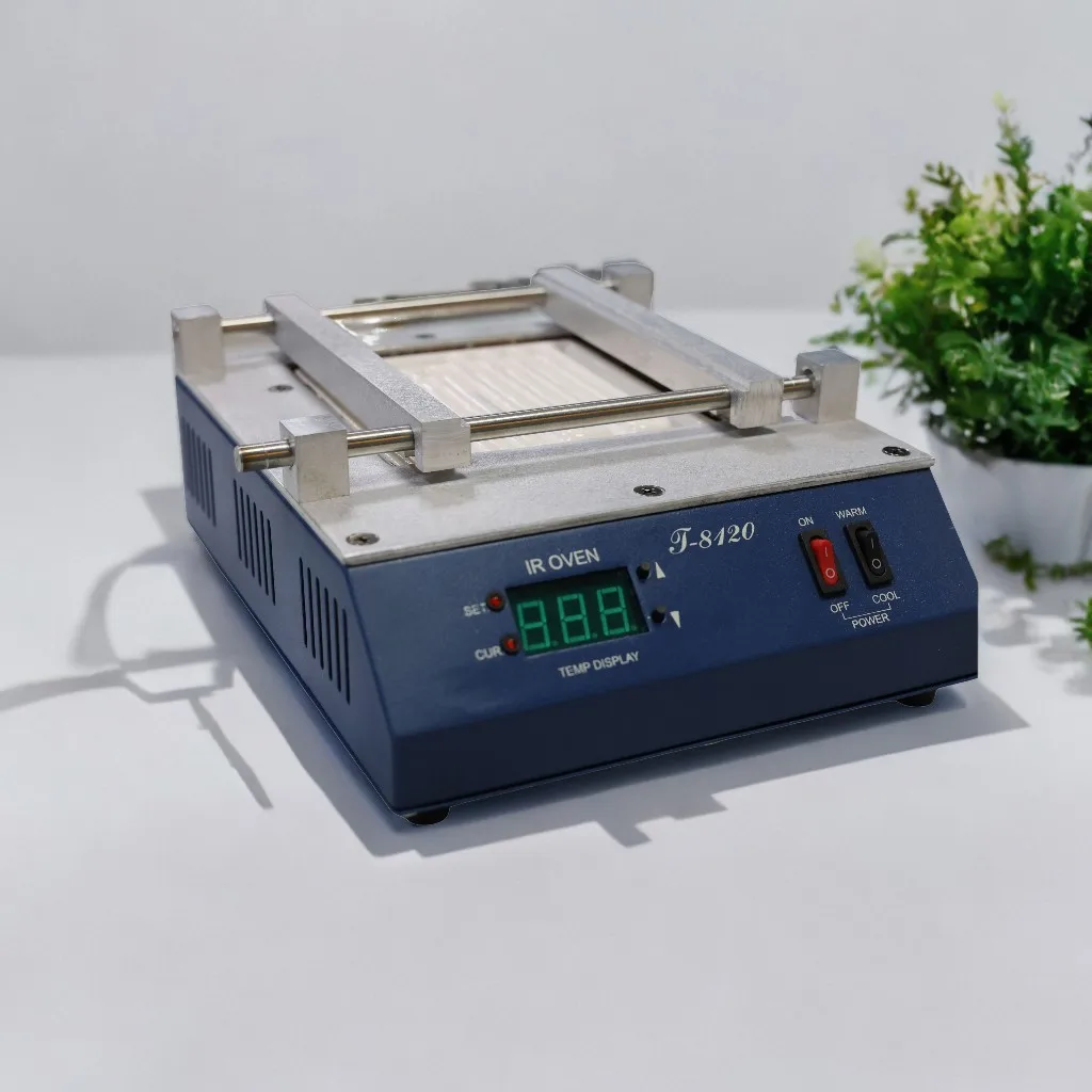 T-8120 200*240MM preheating furnace infrared preheating PID temperature control preheating station heating table