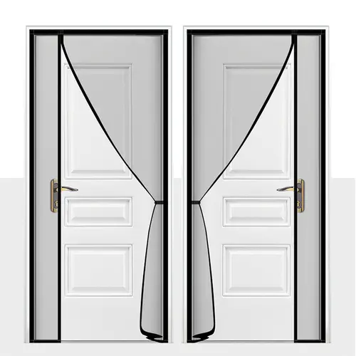 Magnetic Door Screen Mosquito Net Custom Size Side open style Curtain Fly Insect Anti-mosquito Invisible Mesh For Summer Indoor - Image 4