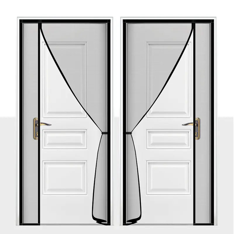 Magnetic Door Screen Mosquito Net Custom Size Side open style Curtain Fly Insect Anti-mosquito Invisible Mesh For Summer Indoor - Image 4