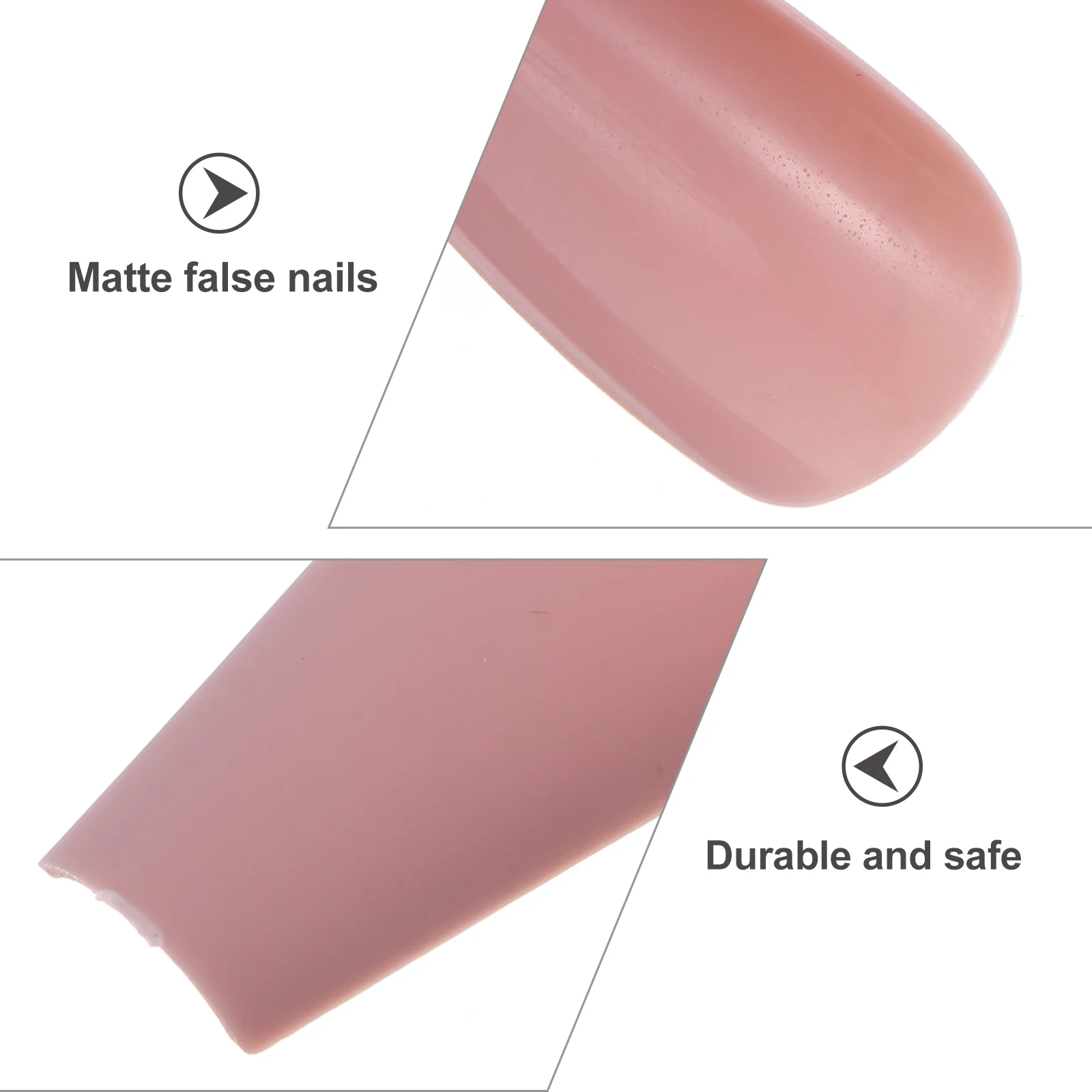 

100 шт. накладных ногтей «Балерина», очень длинные, полное покрытие, матовые, пластиковые, прочные, для маникюра, безопасные для использования