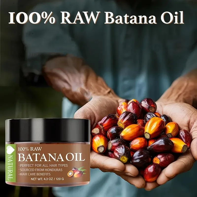 Batana Oil Hair Mask 1/2/3pcs Repair Conditioner Dry Damage Smooth Soften Frizzy Anti Hair Loss Nourishing Scalp Care view 3