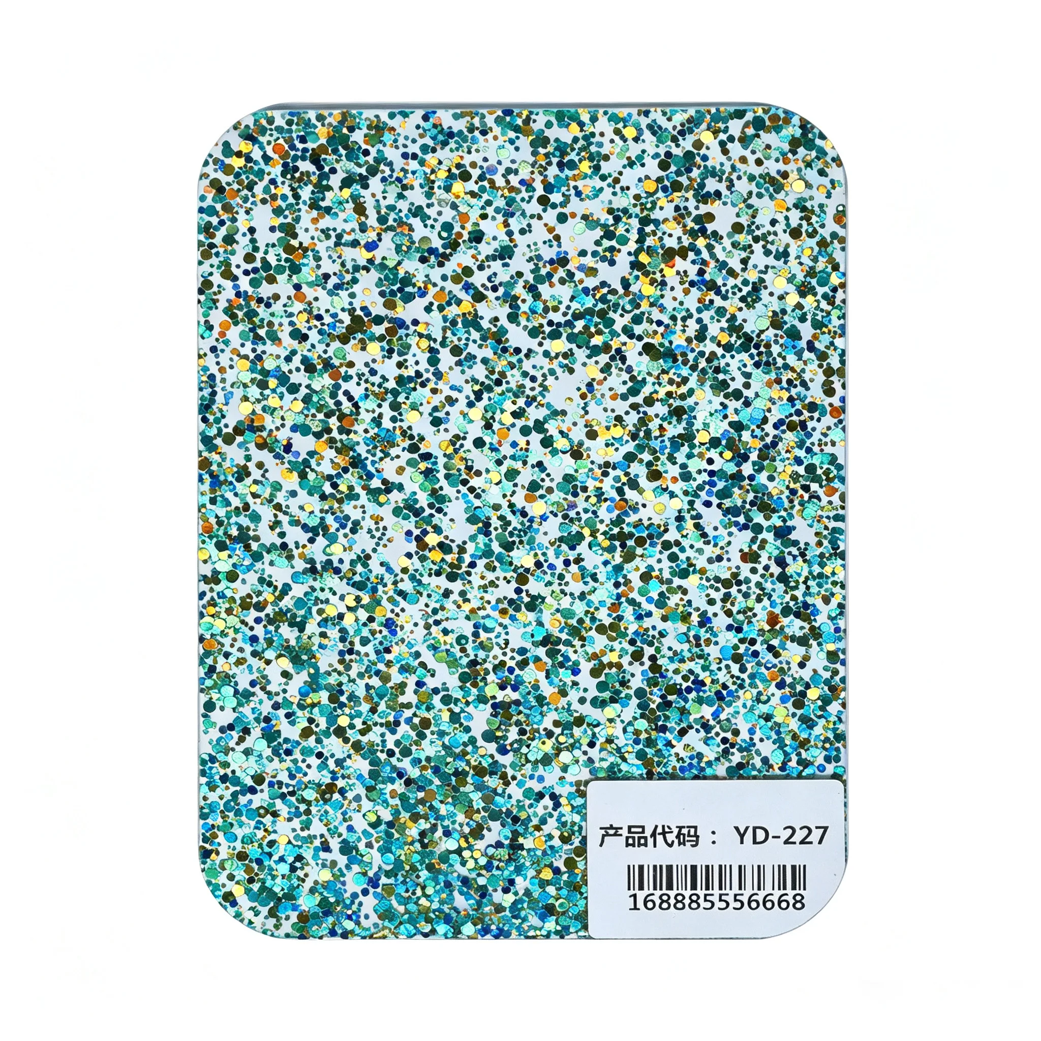 12x8 Inch 3MM Thickness Teal Dots Glitter Sparkle Acrylic Sheet for Laser Cutting Crafts Decoration DIY Art Custom Projects
