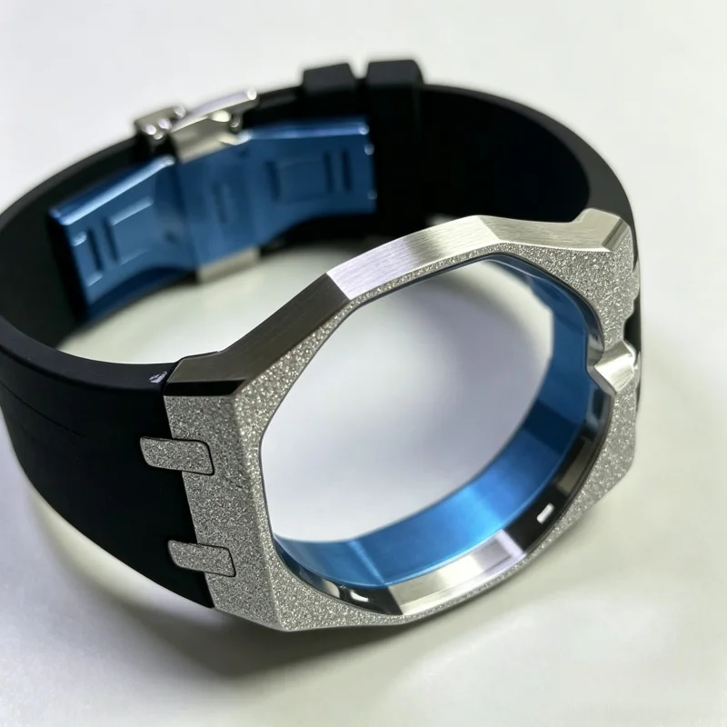 GA2100 GMAS2100 Gen4 Modification Bezel Emery Frosted Case  Band GA-2110 GAB2100 Metal Mod Kit for Casioak