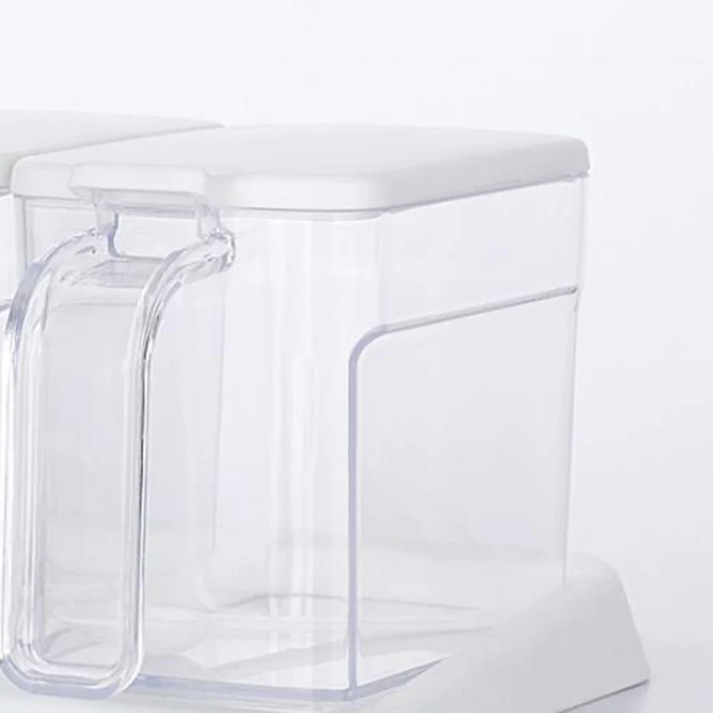 

3 Pcs Seasoning Bottle Set Jar with Lid Storage Pantry Jars Condiment Container Castor