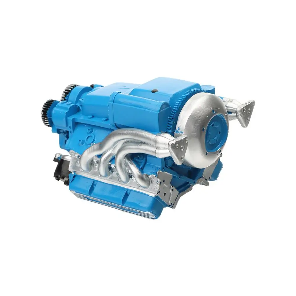 Creativity Simulation V8 Model Engine Kit DIY Resin V8 Car Engine Model Crafts Car Engine Model Ornaments for Adults Gift