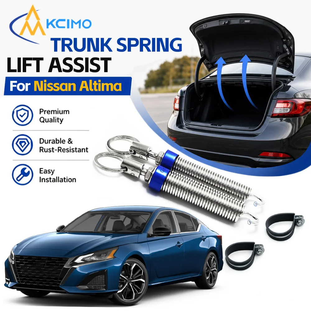 For Nissan Altima Adjustable Trunk Lid Lift Spring Kit Auto Boot Automatic Opening Tension Lifter Device Rear Tailgate Lid Parts