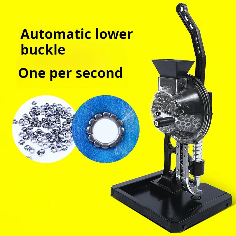 Semi-Automatic Eyelet Punch Machine for Banner Lightbox Cloth KT Board Flag Fabric and Poster