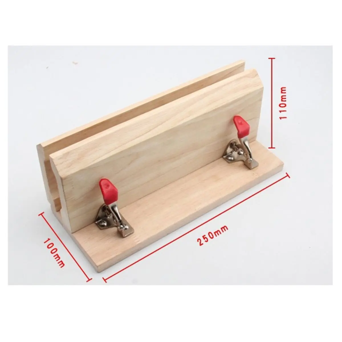 Leather Stitching Clamp - Horizontal Leather Stitching Vise with Quick-Release Buckle (DIY Leathercraft Tool)