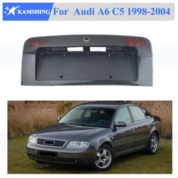 Kamshing For Audi A6 C5 1998 1999 2000 -2004 3.0L Rear Number Light Frame License Plate lamp cover holder car accessories