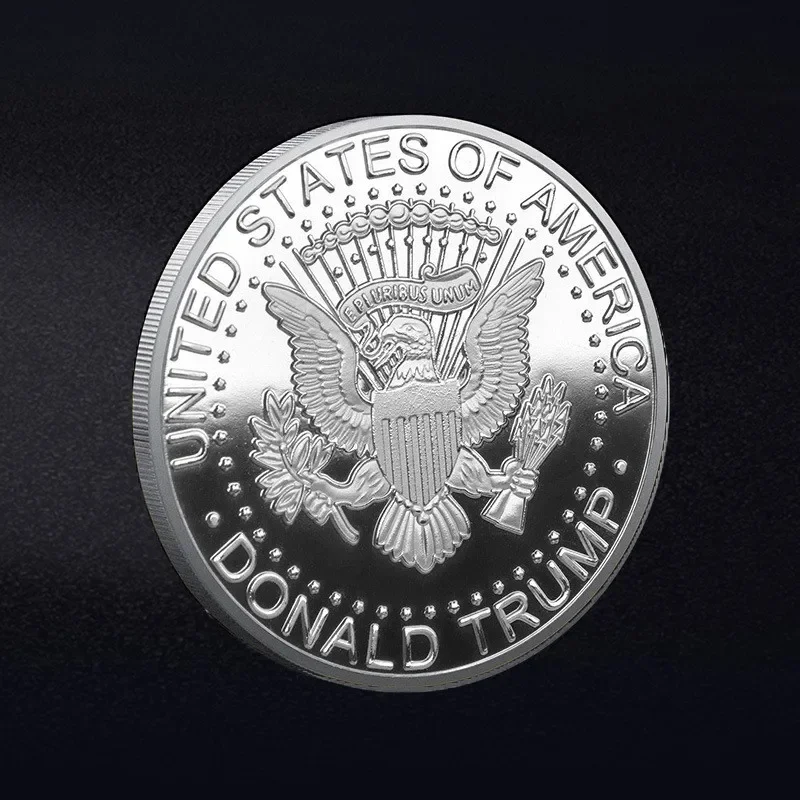 1pc Trump 2024 Commemorative Coin American Eagle Commemorative Coin Trump Coins image 5