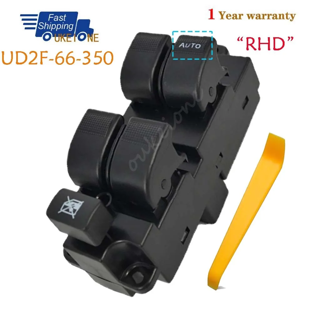 

UD2F-66-350 For Ford Ranger Mazda BT-50 2006 2007 2008 2009 2010 2011 2012 RHD Master Driver Side Window Door Power Switch