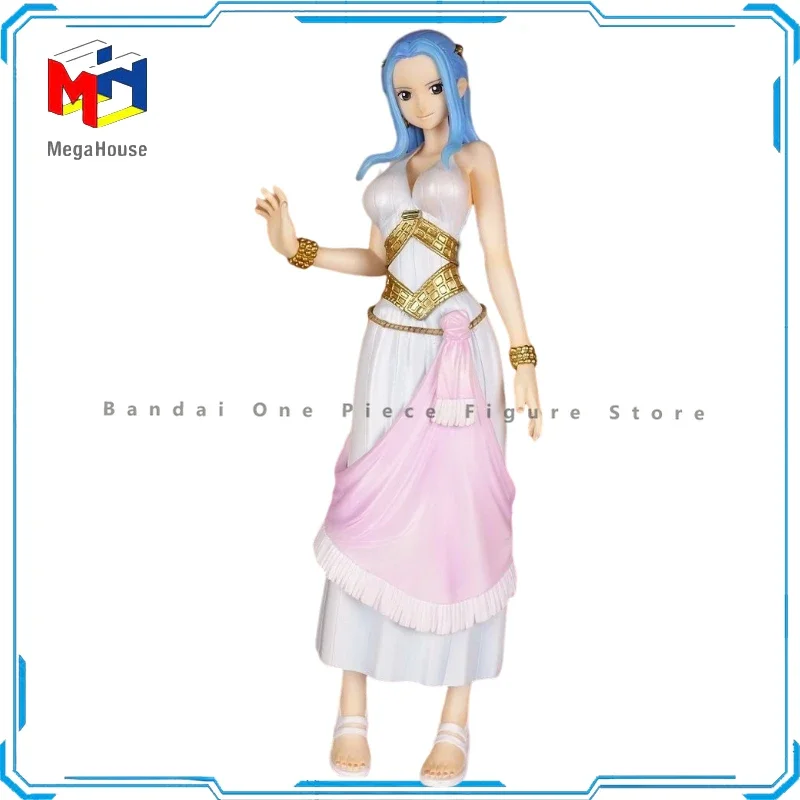 In Stock Original Mega House P.O.P One Piece Nefertari D.Vivi Action Figure Animation ToyGift Model Collector Anime HobbyGenuine