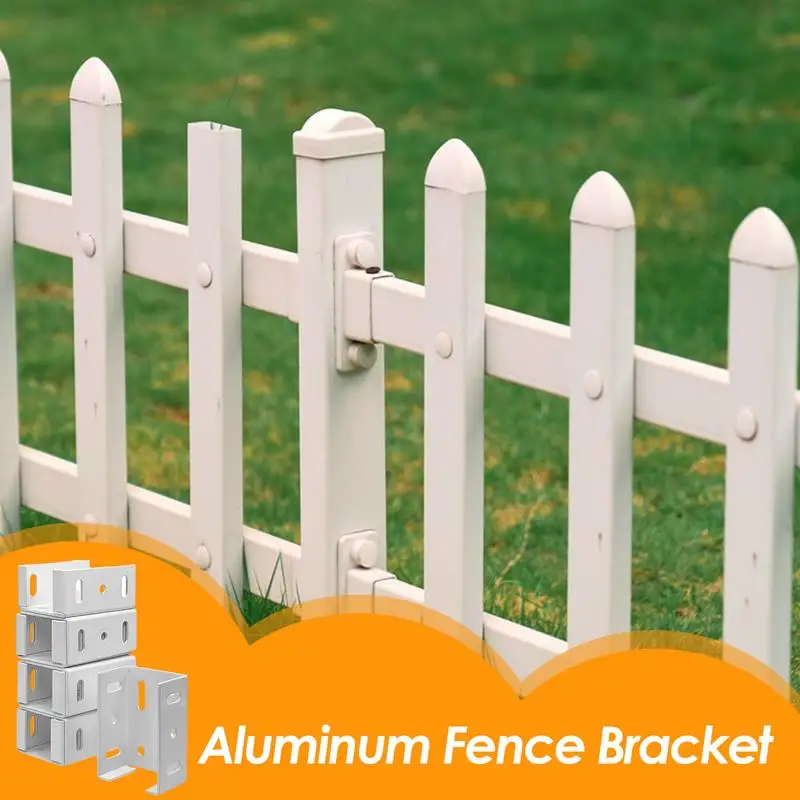 Fence Brackets Rails Brackets Kit For Panel To Post Connection Metal Desk Railing Fence Bracket Fence Mounting Brackets Fit