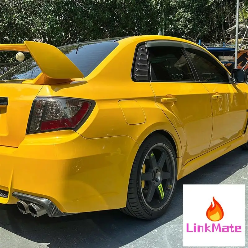 

Car Rear Triangular Window Louvers Shutters Blinds Cover Trim For Subaru Impreza WRX STI 2011-2014 Carbon Fiber