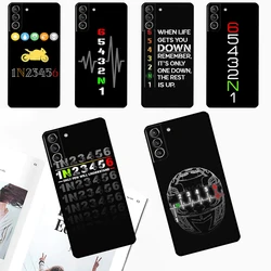 Etui na telefon z przekładnią motocyklową do Samsung Galaxy S24 Ultra S22 Plus S20 S21 S23 FE Note 20 10 S8 S9 S10