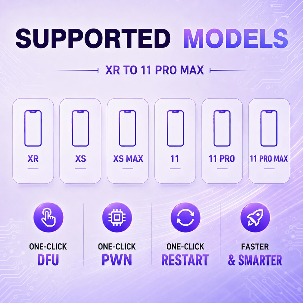 RP2350A PIC0 Engineering Box unterstützt One-Click-DFU-Daten, One-Click-Neustart, Eintritt in den Wiederherstellungsmodus für Mobiltelefon-Reparaturwerkzeuge. – Detail 5