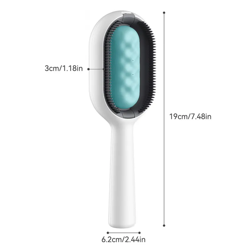 Cat Pet Cleaning Comb Cat and Dog Hair Removal Brush Cleaning Pet Grooming Brush Water Injection Massage Pet Supplies