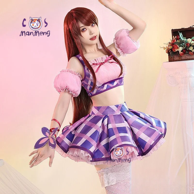 

New Shibuki ran anime aikatsu! cosplay costume top, skirt, socks, accessories, cute set Party Christmas girl gift set for sale