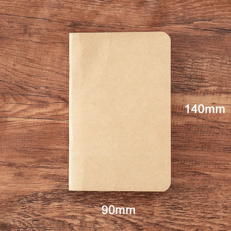 إدراج دفتر ملاحظات مبطن بإعادة تعبئة TN مقاس 14 × 9 سم، 100 جرام من ورق الخشب الممتاز الخالي من الكبريت، 40 ورقة لدفتر المسافر، والمذكرات، واليور