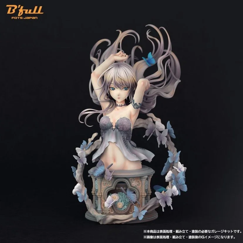 

Аниме фигурки бабочка сестра каваи смола GK DIY инструкция белая сборка модель статуя игрушки куклы коллекция подарки