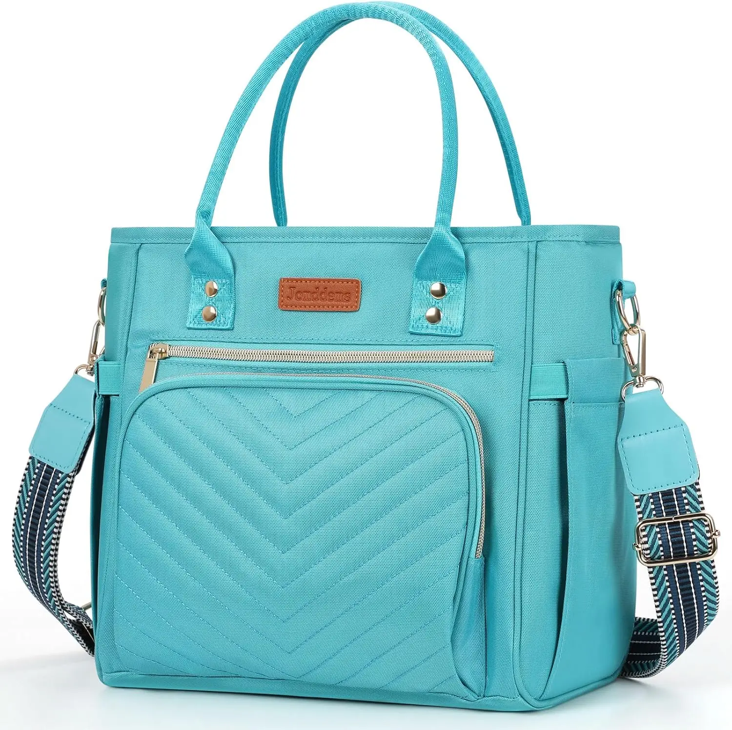 Lunch Bag Women,Lunch Box for Men Women with Shoulder Strap,Portable Reusable Large Cooler Tote Leakproof Insulated Bags for Wor