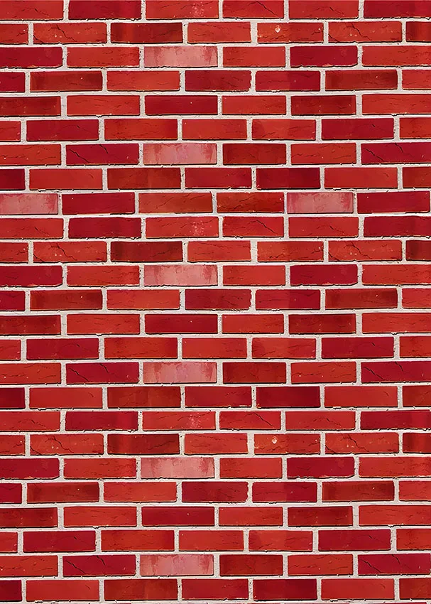 Mehofond Rode Bakstenen Muur Fotografie Achtergrond Baby Volwassen Verjaardagsfeest Bruiloft Afstuderen Decor Retro Steen Fotozone Achtergrond