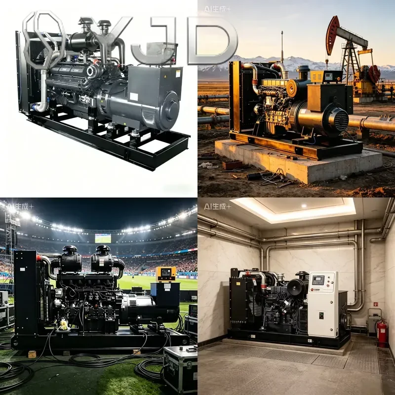 YJD 150kW Open-type Diesel Generator with Auto Start ATS High Efficiency Featuring High-quality Alternator and Components