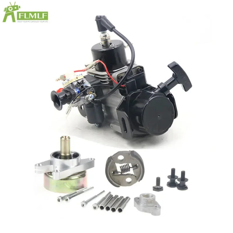 26CC Marine Engine Motor with Mount Clutch Set for Rc Gas Boat Ship Compatible with Zenoah G260PUM